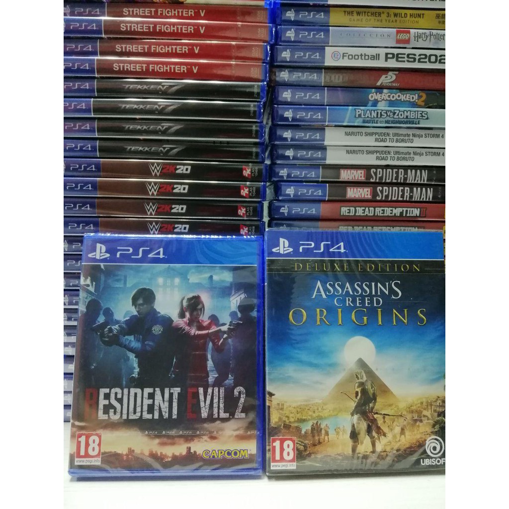 Ps4 Resident Evil 2 R3 En Ch Assassin S Creed Origins R3 En Ch Shopee Malaysia