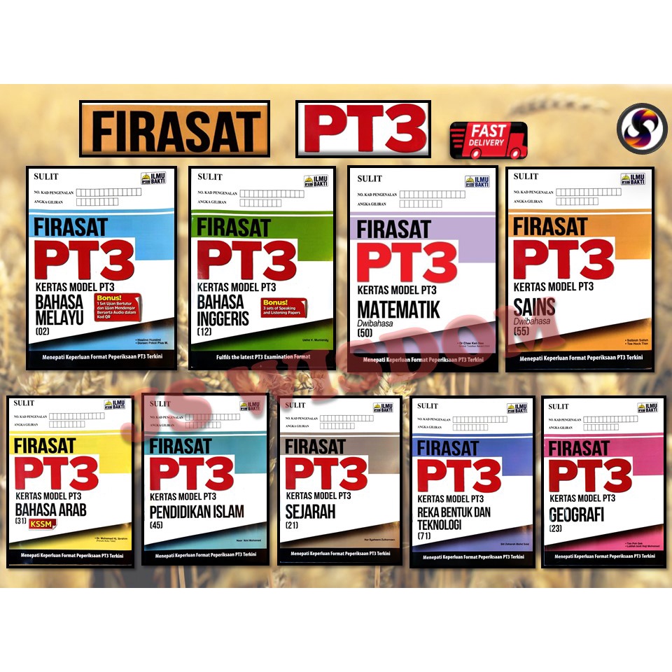 Buy BUKU LATIHAN KSSM / KERTAS MODEL FIRASAT PT3 2021 ILMU BAKTI