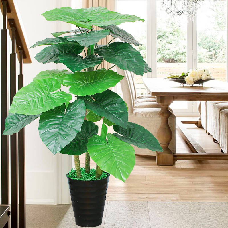 Ready Stock New Arrival Pokok Hiasan Dalam Rumah Pasu Bunga Lowest Price Tanaman Hijau Buatan Pot Kekayaan Pohon T