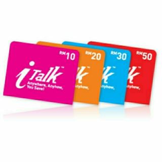 Italk I Talk I Talk Pin Top Up Reloads