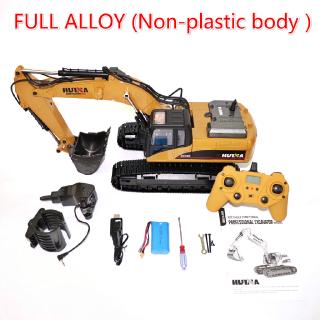 rc excavator huina 580 hydraulic fullmetal