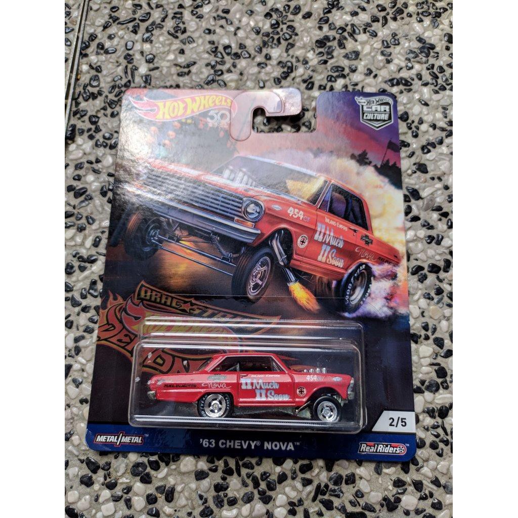 hot wheels 63 chevy nova