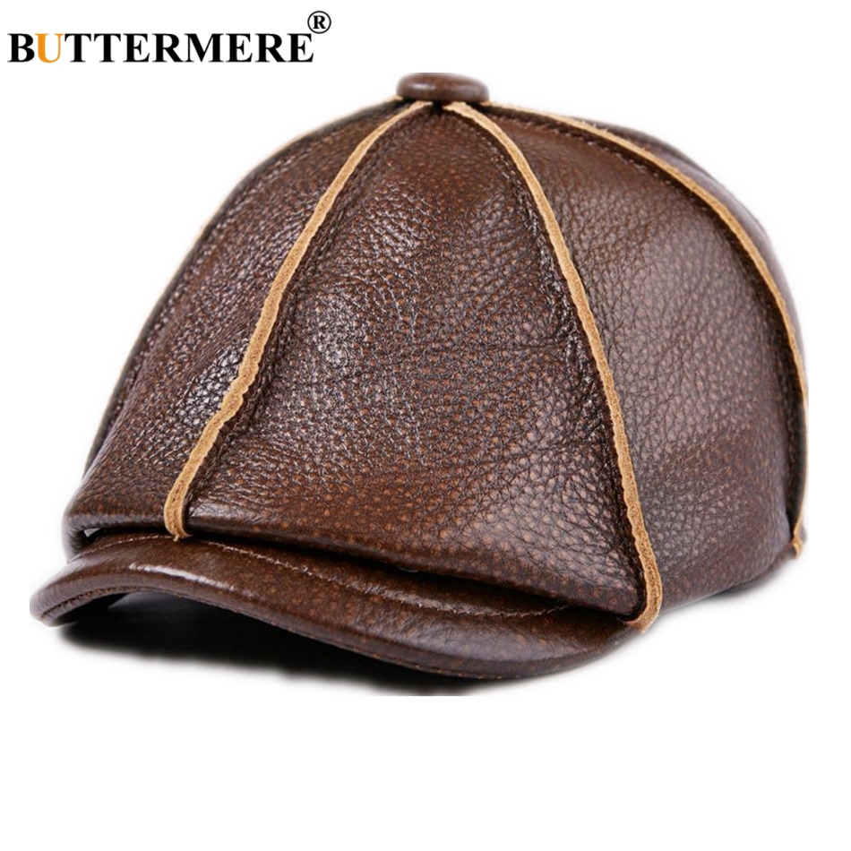 mens newsboy hat with ear flaps