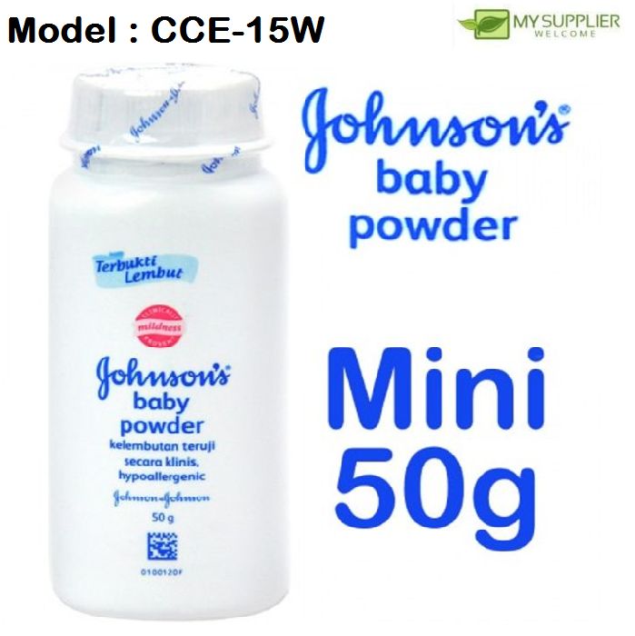 johnson's baby powder 50g mini