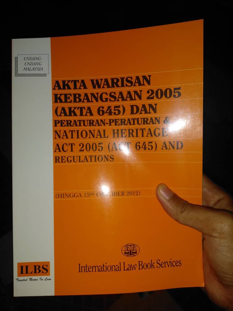 Akta Warisan Kebangsaan 2005 Tinjauan Sepintas Lalu Download Pdf