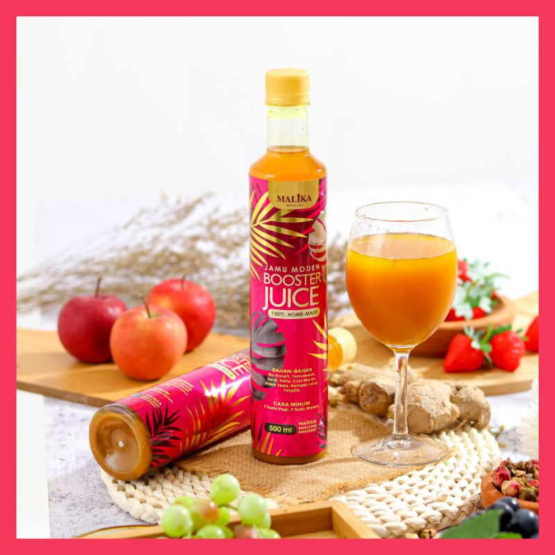 Jus Kunyit Jamu Kurus Moden Jus Kunyit Malika Booster