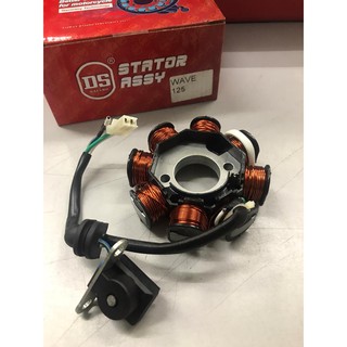DS Honda Wave 100/100 Kick Magnetic Fuel Coil Electric Stator Assy 