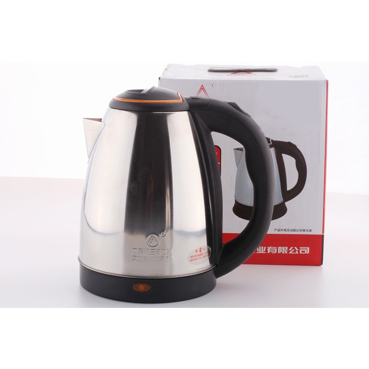 Electric Kettle Cerek Air Elektrik Air Panas 2 Liter Stainless Steel Shopee Malaysia