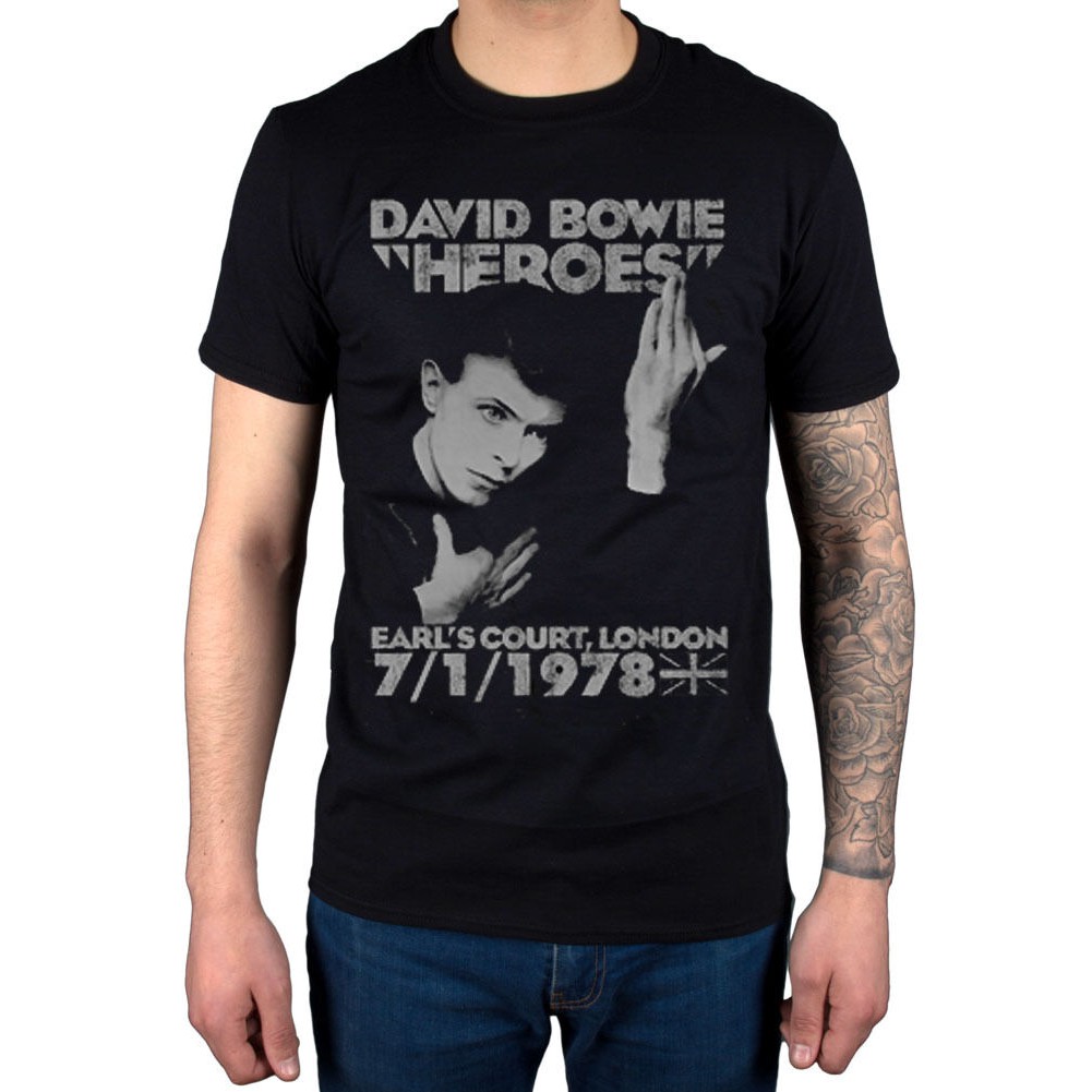 david bowie heroes t shirt