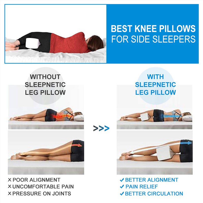 Leg Locator Knee Pillow Knee Pillow Orthopedic Memory Foam Knee