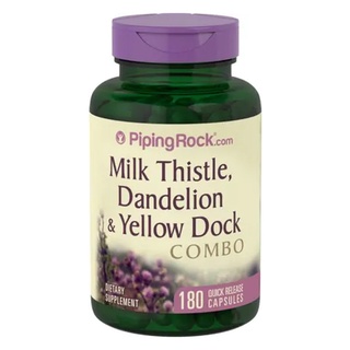 Buy Piping Rock Milk Thistle Dandelion Yellow Dock 180 Capsules Most Powerful Liver Cleansers Seetracker Malaysia