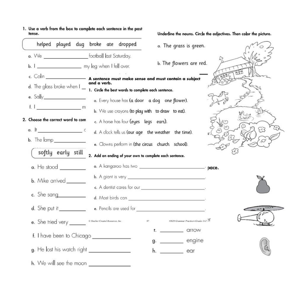 buy pdf english grammar worksheets for aged 5 8yo seetracker malaysia