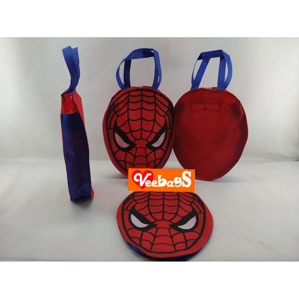 Goodie Bag Spiderman, Birthday Souvenirs, Birthday Bags, Goodybag