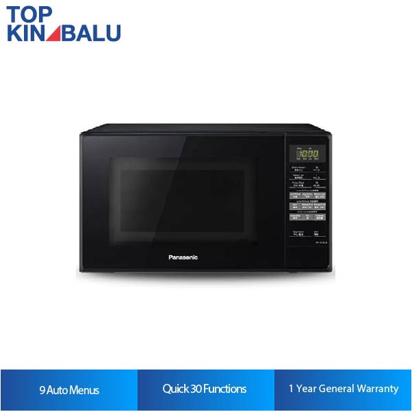 PANASONIC 20L BLACK MICROWAVE NN-ST25JB