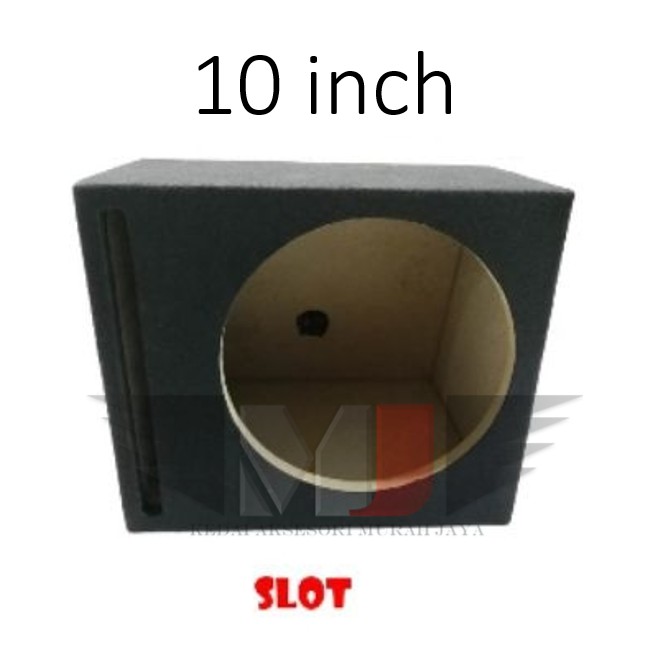 100% Made in Malaysia 12INCHES SLOT /ROUND VENTED CAR SINGLE SPEAKER WOOFER BOX 1 PCS double Spekaer Woofer box