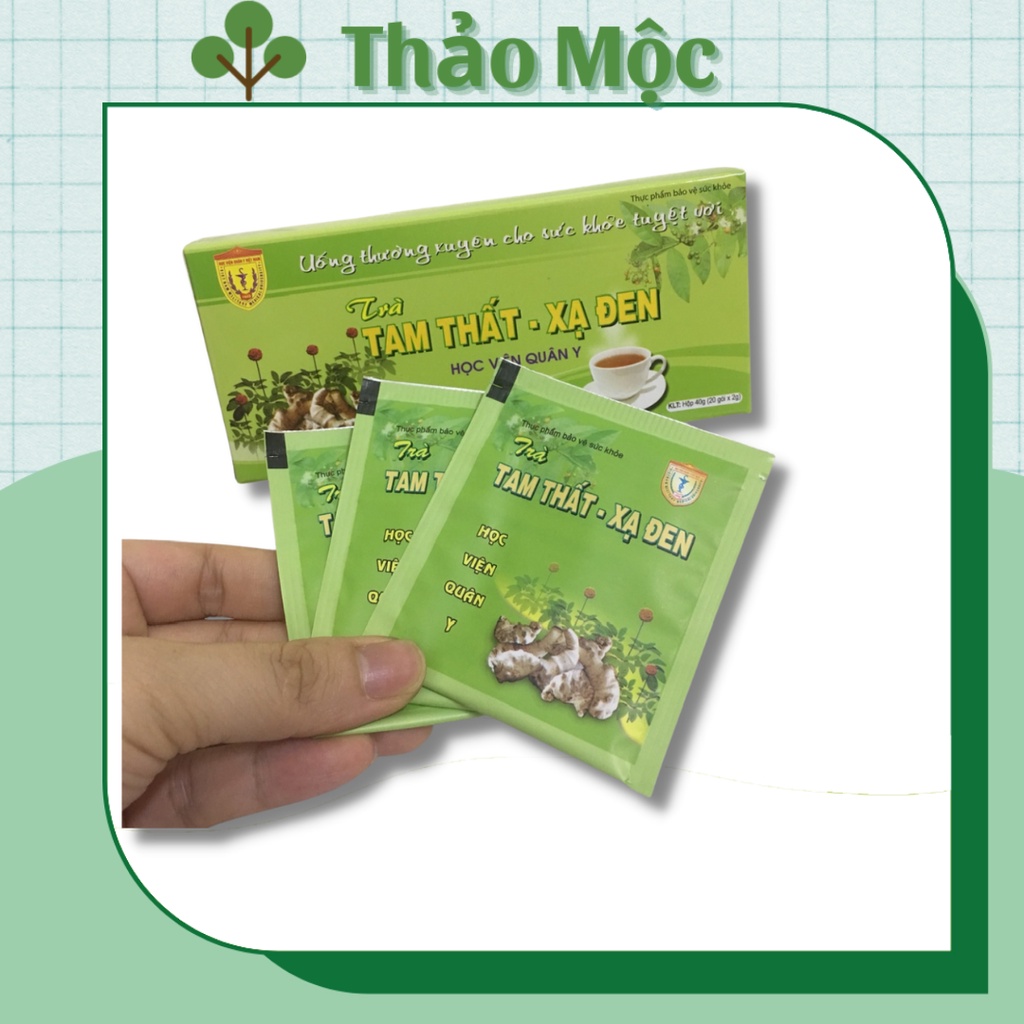 Three Packs of Military Medical Academy Panax notoginseng tea - Supports cancer treatment.