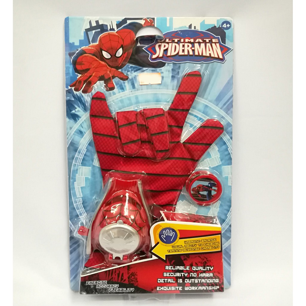Kid’s Glove Weapon Launcher Toy Superhero Iron Man Hulk Spiderman Gloves Gifts 