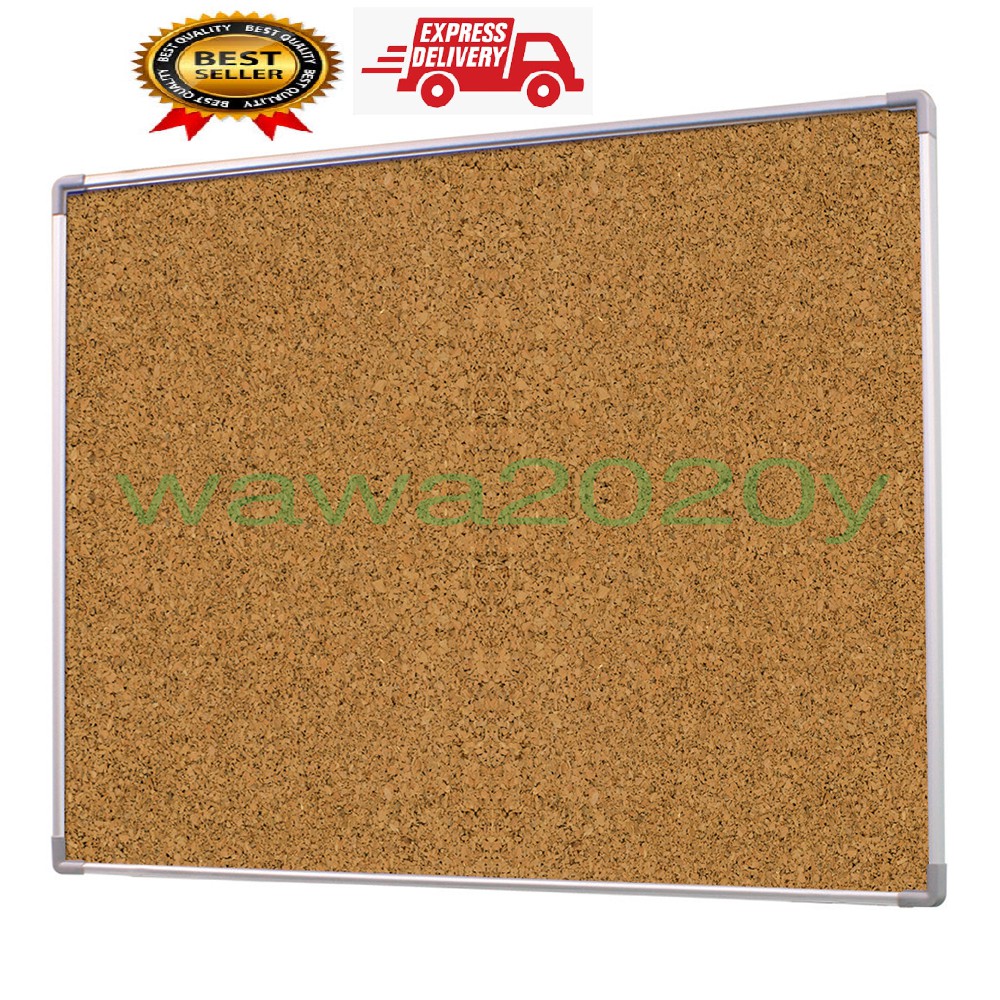 ALL SIZES Velcro Notice Board /Notice Board Cork Board Bulletin/Notice