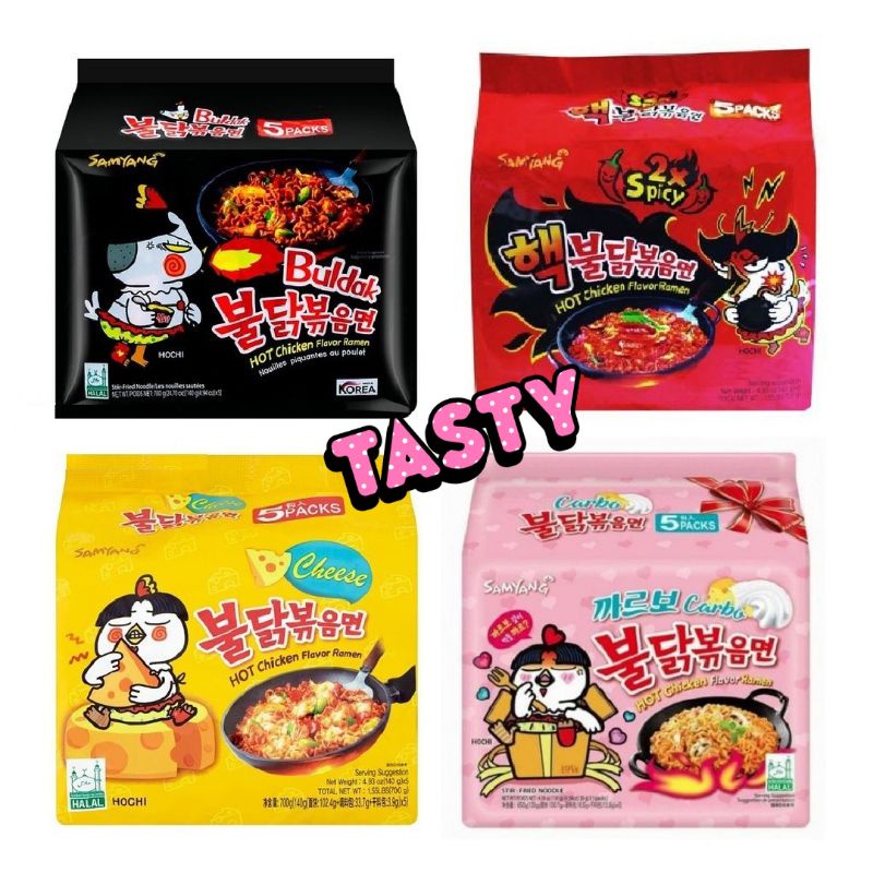 Samyang Buldak Hot Chicken Flavor Ramen Original Cheese Carbonara