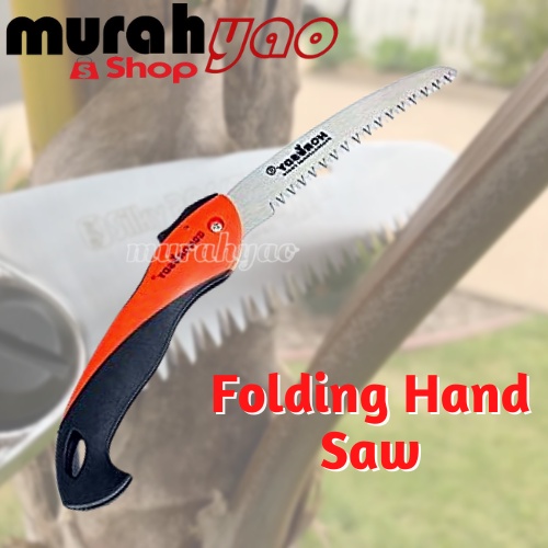 8” Folding Hand Saw SK5 Blade for Wood Garden Hand Saw Tree Trimming