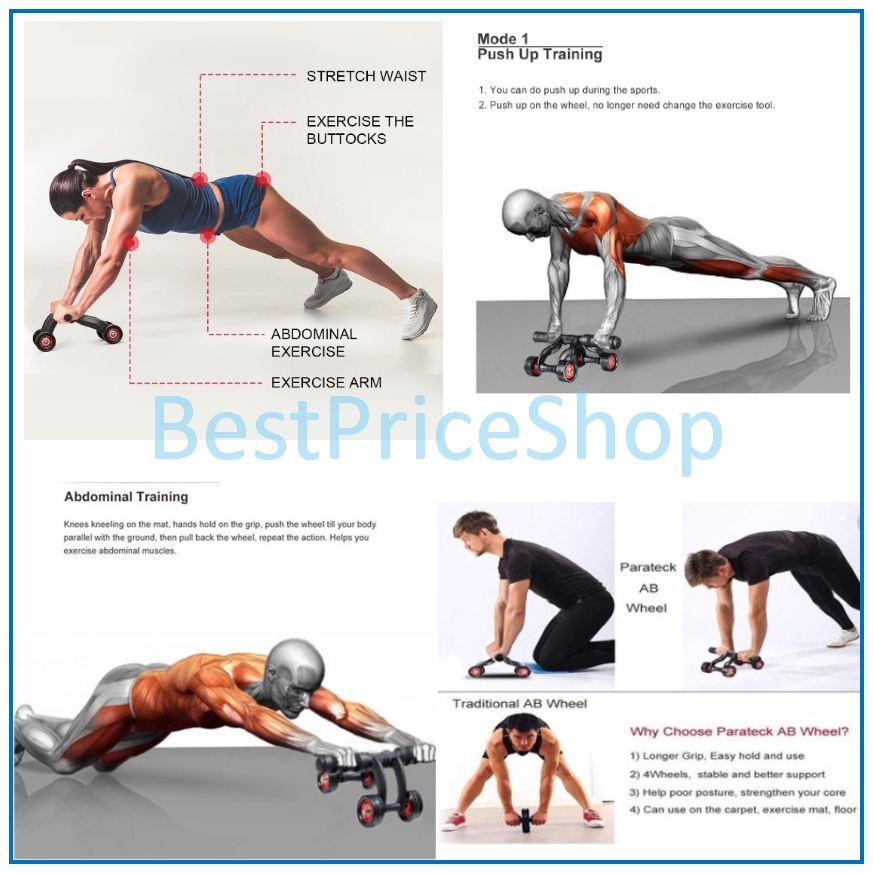 Standing Ab Wheel Rollout Exercise Instructions And Video Weight