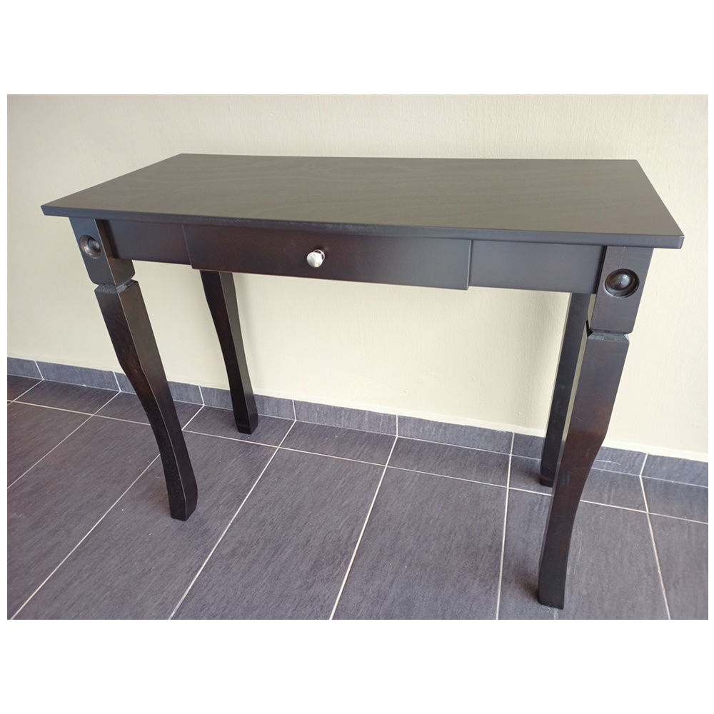 PJY 3218 Console Table 3 Feet (Cappuccino / White) Shopee Malaysia