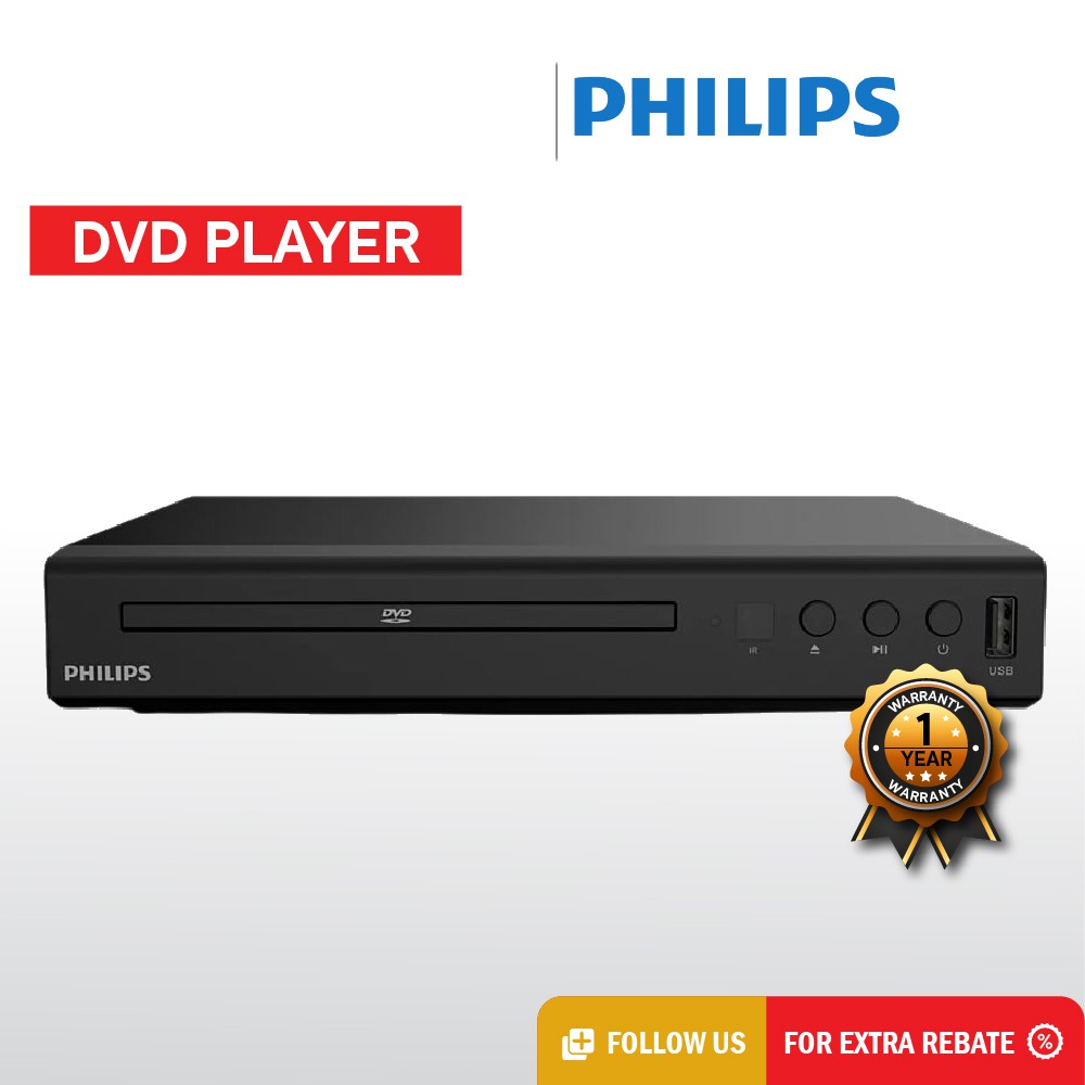 Philips DVD Player 2000 Series 2.0 USB With Dolby Audio Divx Ultra