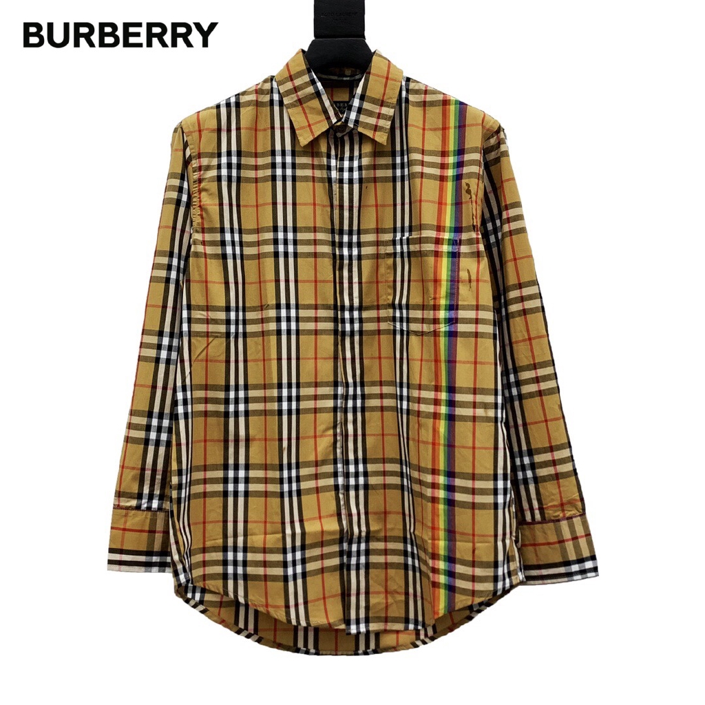 burberry long sleeve shirt womens