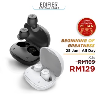 Image of Edifier X3S X3 S- True Wireless Stereo Earphones Bluetooth /aptX /Answer Call/Voice Assistant  / TWS Earbuds