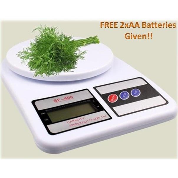 SF400 Electronic Kitchen Scale Penimbang Digital  5KG 