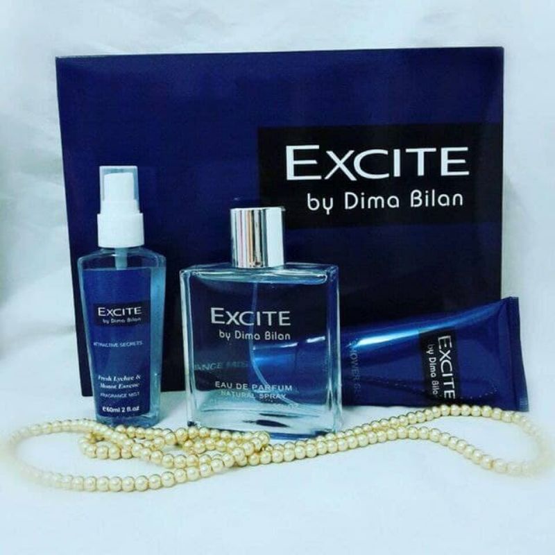 EXCITE BY DIMA BILAN SET | Shopee Malaysia