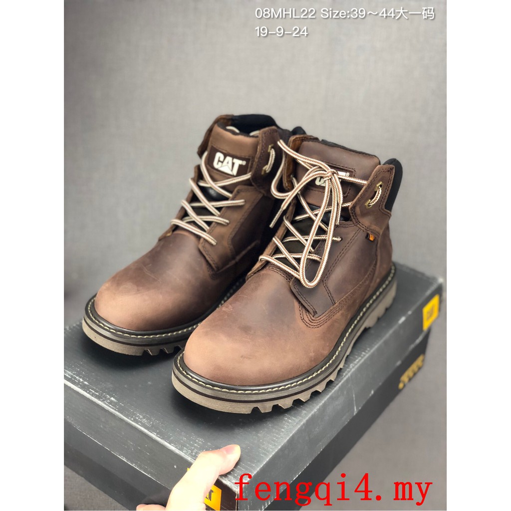 caterpillar high top boots