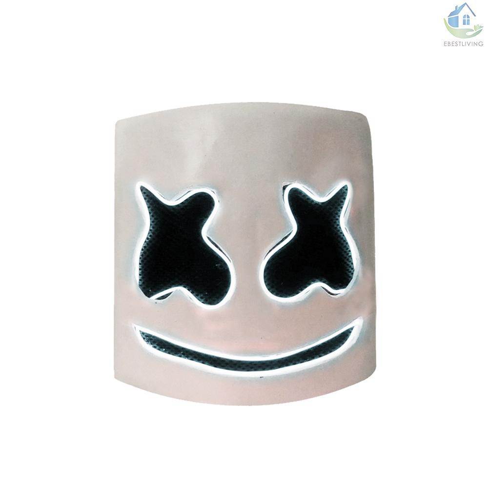 Marshmello Mask Light Up