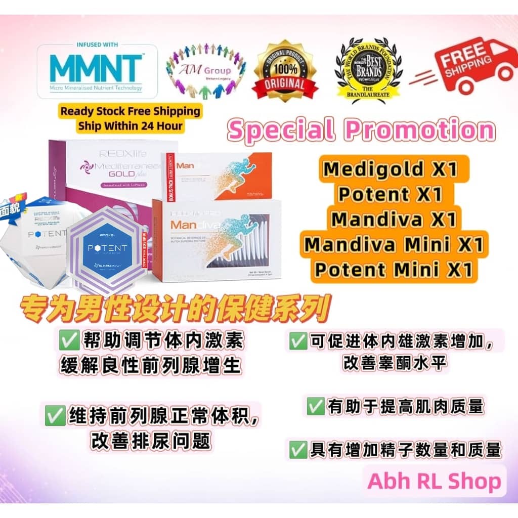 RETURN LEGACY REOXlife Pro Mandiva M30 REOXLIFE Potent MEDITERANEAN 