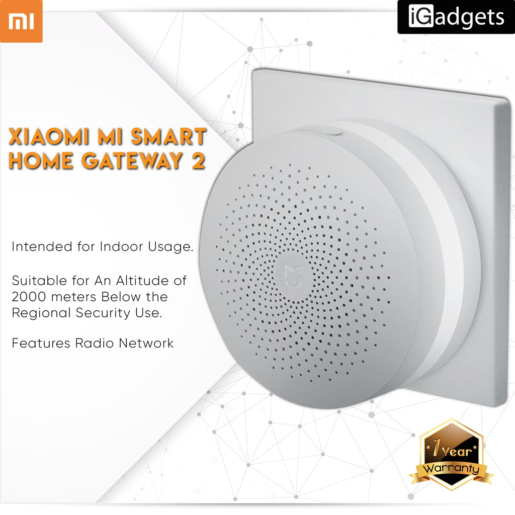 Xiaomi MI Smart Home Gateway 2 DGNWG02LM Multifunction | Shopee Malaysia