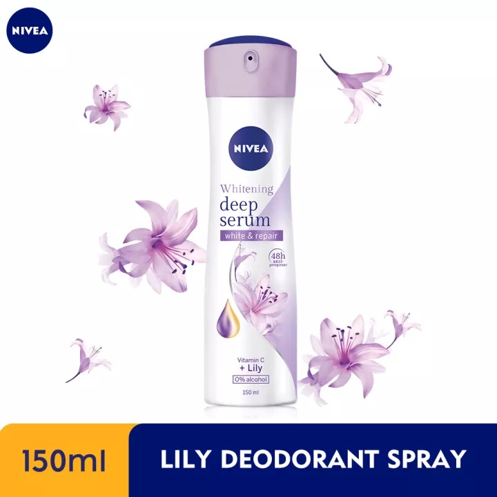 NIVEA Female Deodorant Spray - Lily 150ml