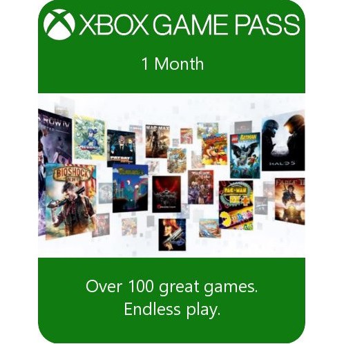 game pass xbox 1 month