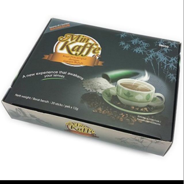 Hot Item Kopi Min Kaffe Garam Buluh Asli Shopee Malaysia