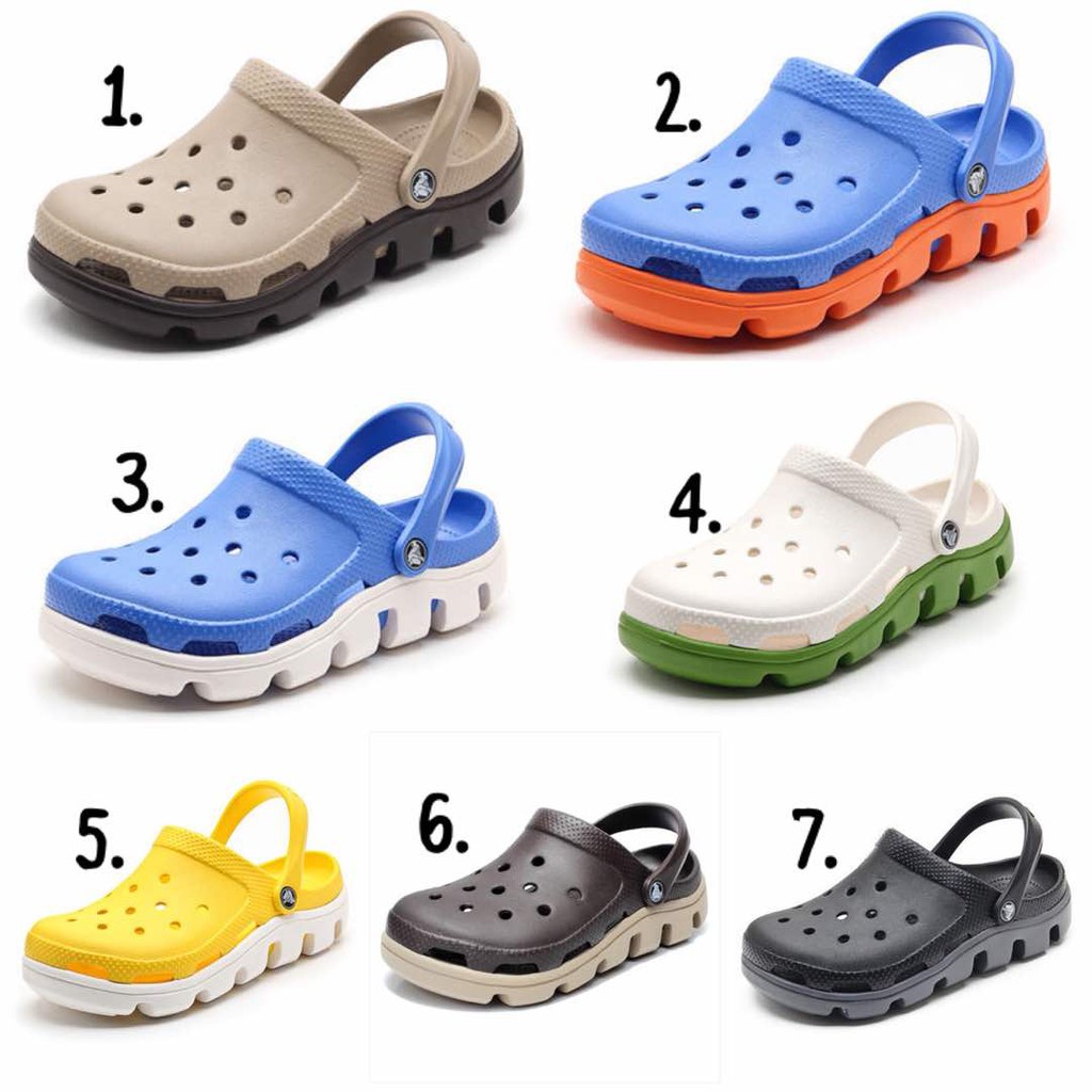 crocs unisex duet sport clog