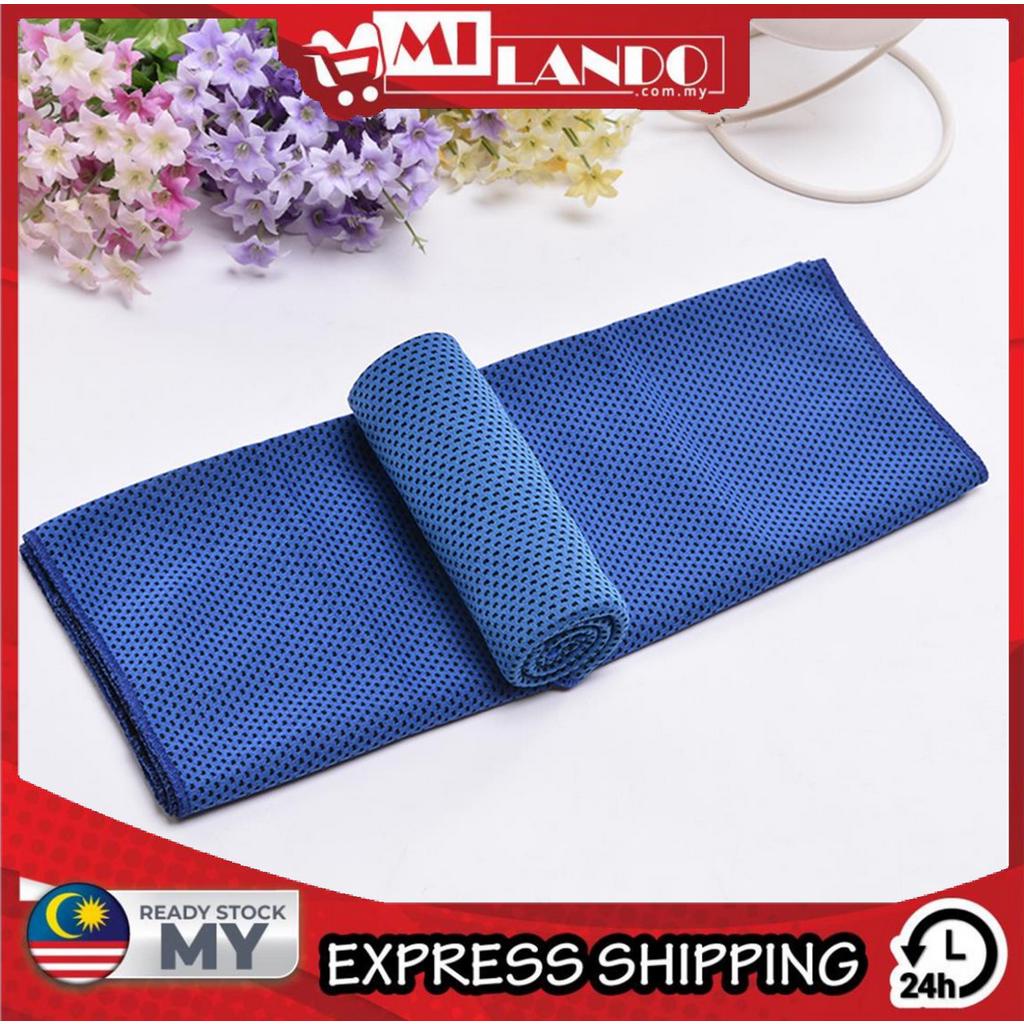 MILANDO Cool Sport Fitness Towel Sport Cooling Towel Outdoor Towel Tuala Sukan  (Type 2)