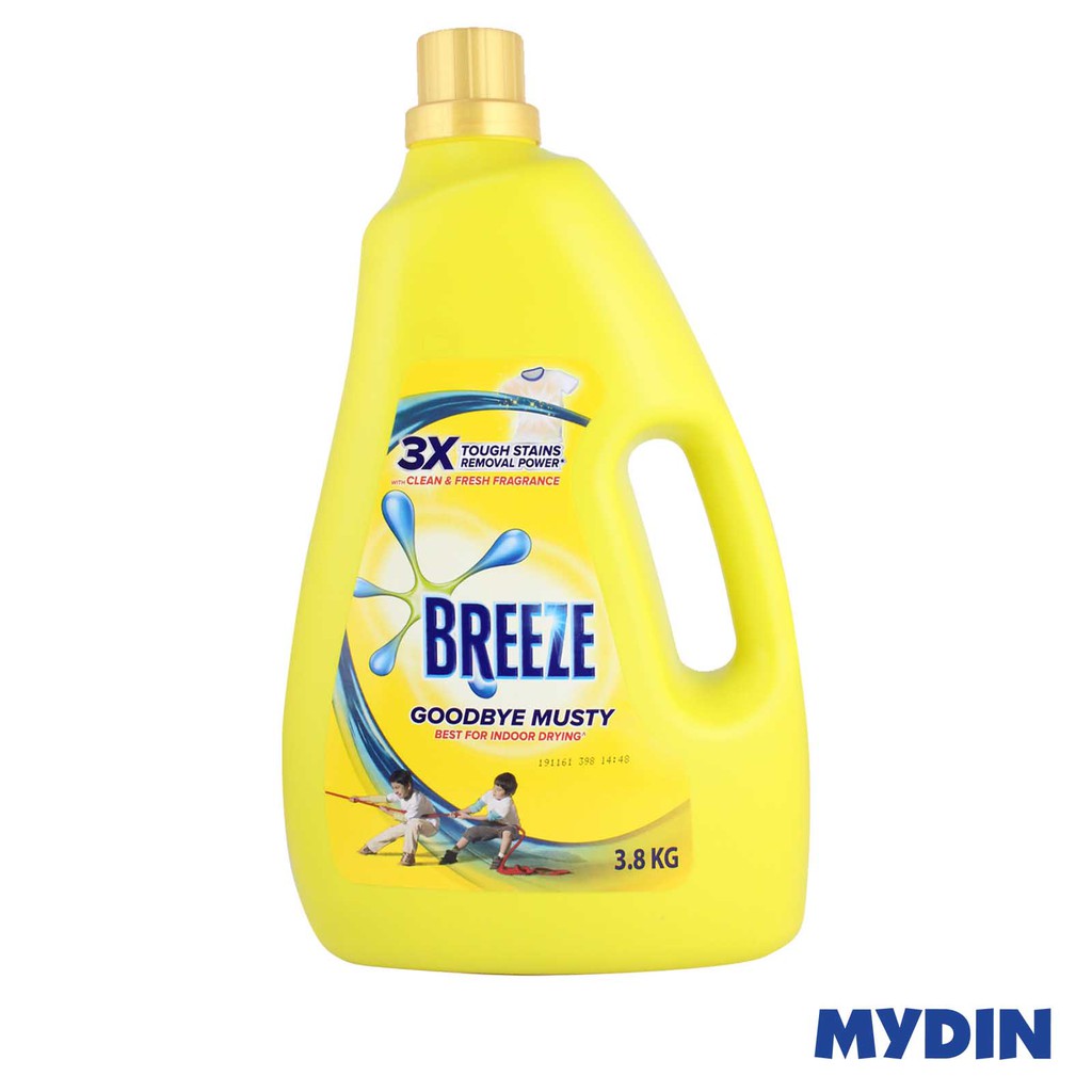 Breeze Detergent Liquid 3.8kg 3 Variants Shopee Malaysia