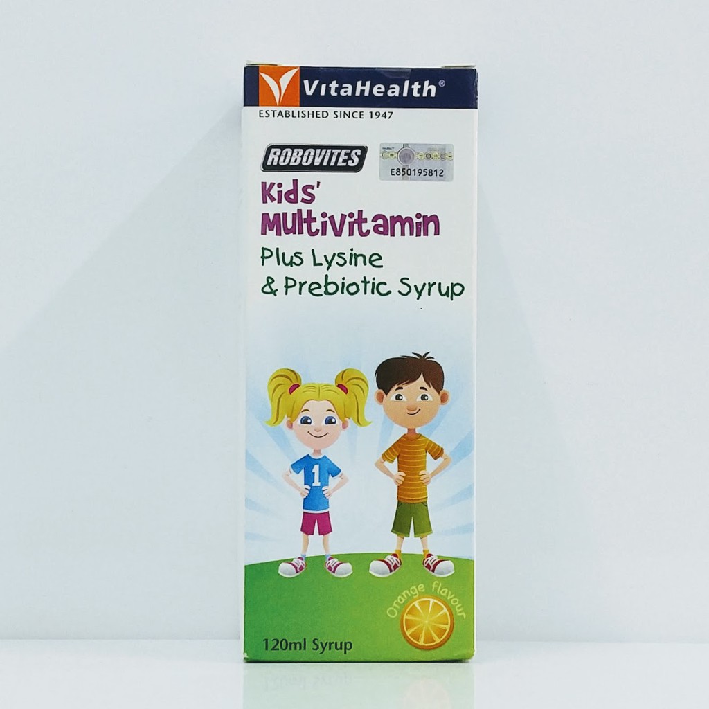 Vitahealth Kid's Multivitamin Lysine Syrup Orange 120ml | Shopee Malaysia