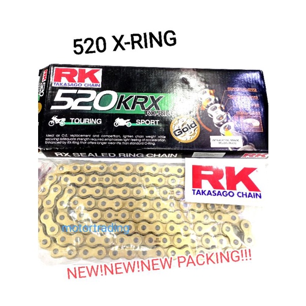 RK RANTAI 520 X-RING/520 X RING CHAIN | Shopee Malaysia