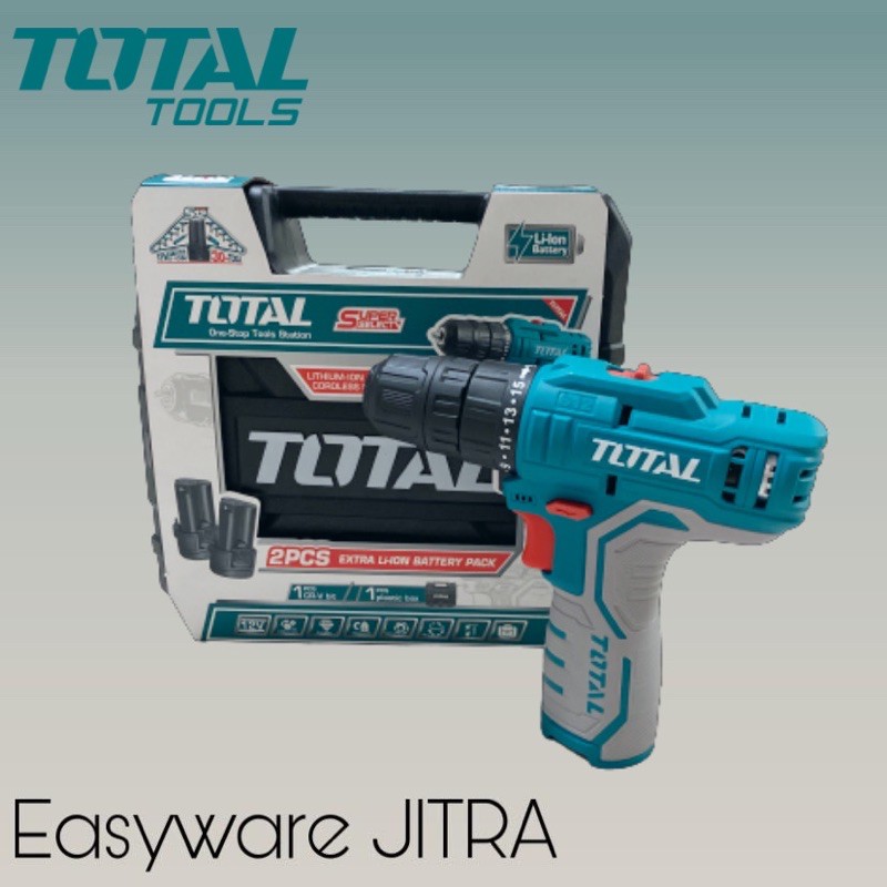 TOTAL LITHIUMION CORDLESS DRILL 12V (TDLI12325) (WITHOUT IMPACT