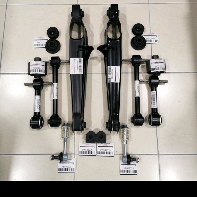 16 ITEM / FULL SET PROTON WIRA WAJA GEN2 PERSONA REAR LOWER ARM ...