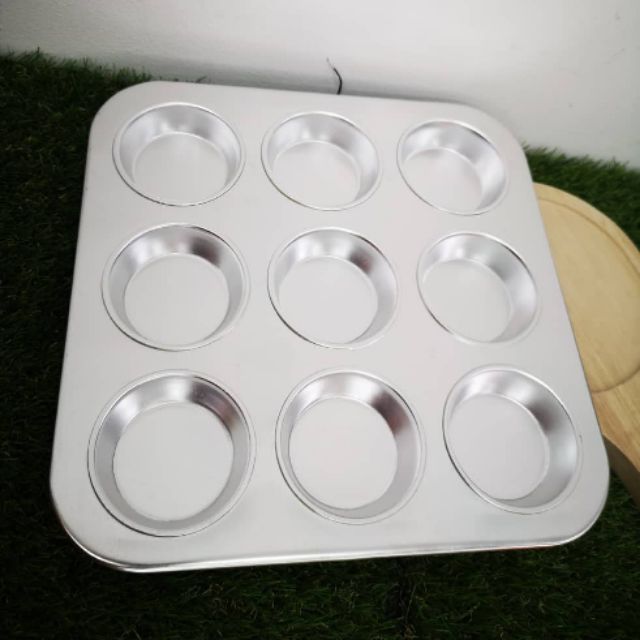 aluminium cupcake mould