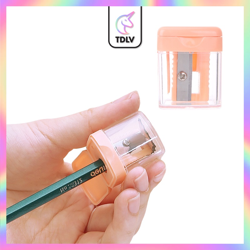 TDLV Pink Sharpening Pencil For Eyebrow Eyes Lip Liner Single Hole Mini   6454822a138225f8031536d5b6102156