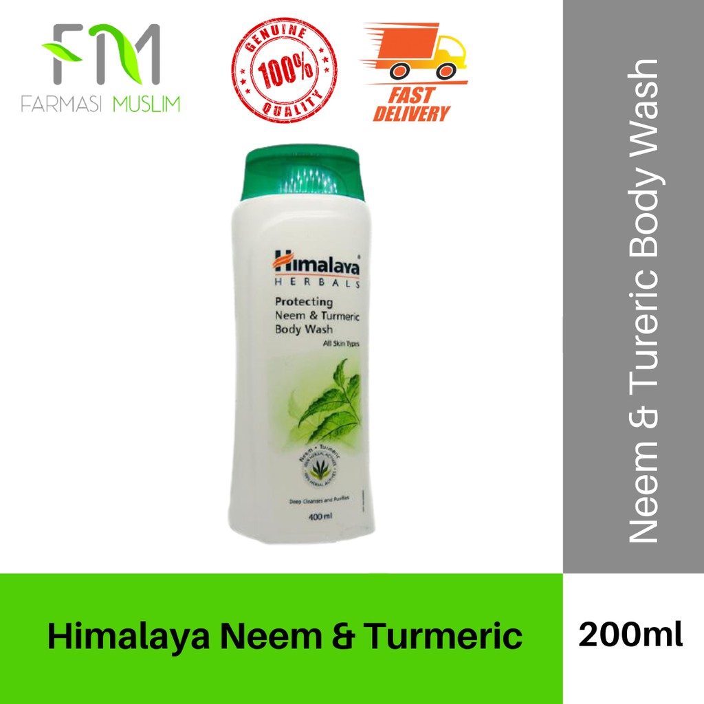 Himalaya Neem & Turmeric Body Wash 200ml Shopee Malaysia
