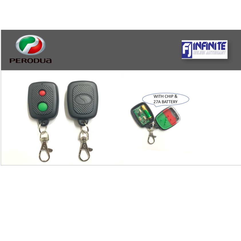 Perodua Kancil Vivia Kelisa Kenari Myvi Alarm Remote 