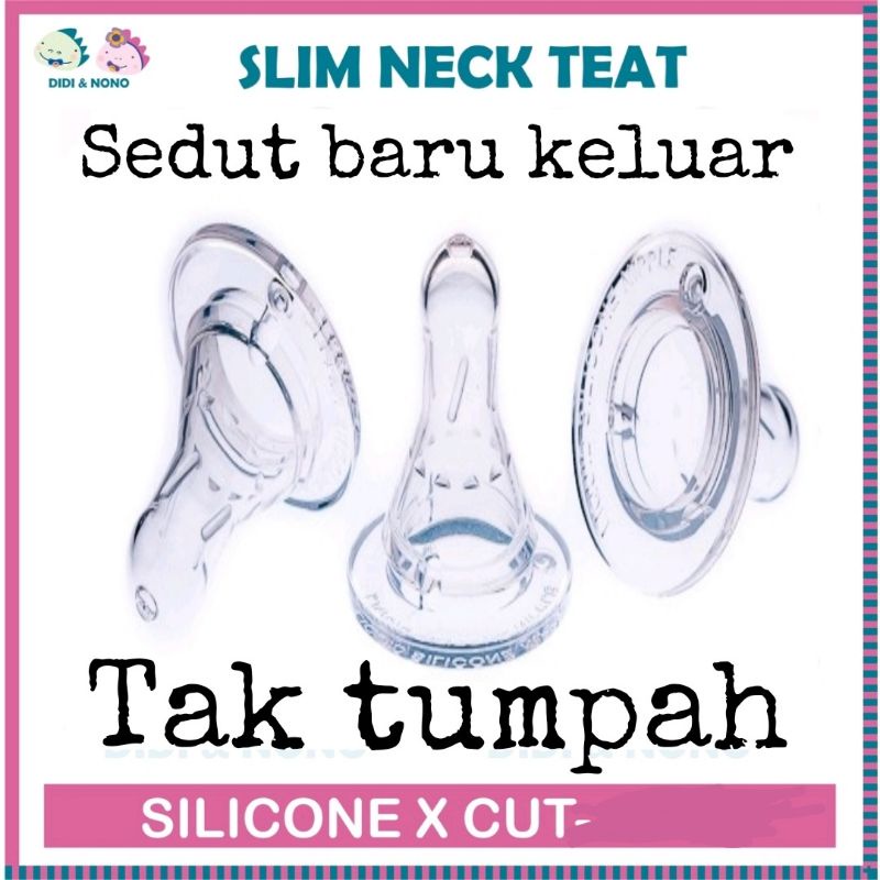 X Cut Susu Puting Biasa Sesuai Semua Botol Standard Neck Slim Neck Sudut Baru Keluar Susu Teat